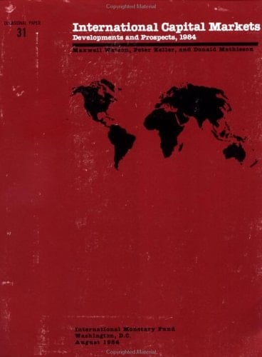 International Capital Markets : Developments and Prospects, 1984
