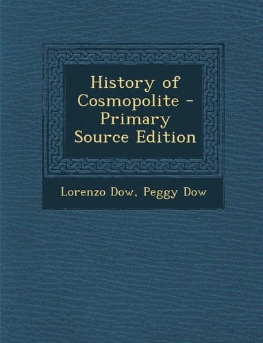 History of Cosmopolite - Primary Source Edition