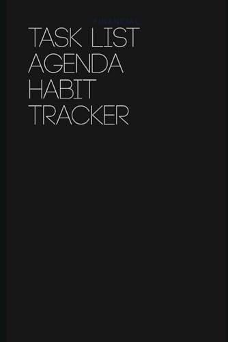 Task List, Agenda, Habit Tracker 52 Week: Sleek design, everything you need to organize your week