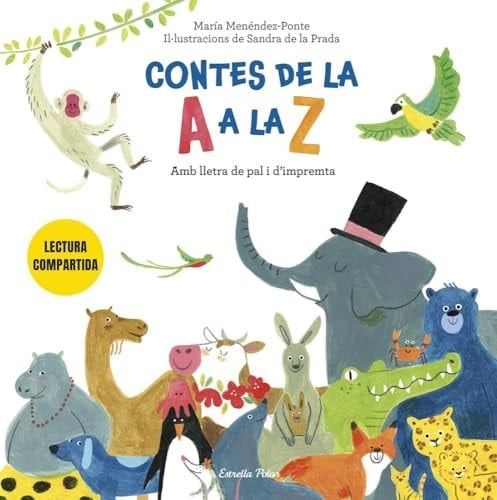 Contes de la A a la Z. Lectura compartida amb lletra de pal i d'impremta