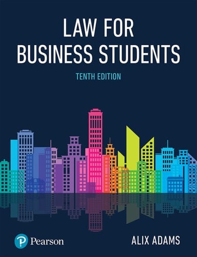 Adams: Law for Business Students Enhanced eBook_o10