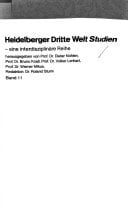 Politische Partizipation und Entwicklung: Kritik theoretischer und empirischer Befunde zur politischen Partizipationsforschung unter besonderer ... Dritte Welt Studien) (German Edition)