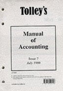 Manual of Accounting