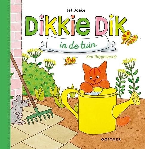 Dikkie Dik in de tuin een flapjesboek