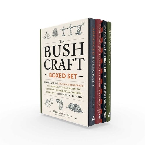 The Bushcraft Boxed Set Bushcraft 101; Advanced Bushcraft; The Bushcraft Field Guide to Trapping, Gathering, & Cooking in the Wild; Bushcraft First Aid
