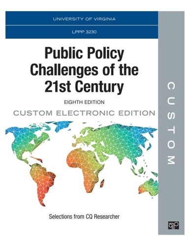 Custom: University of Virginia LPPP 3230 Public Policy Challenges of the 21st Century