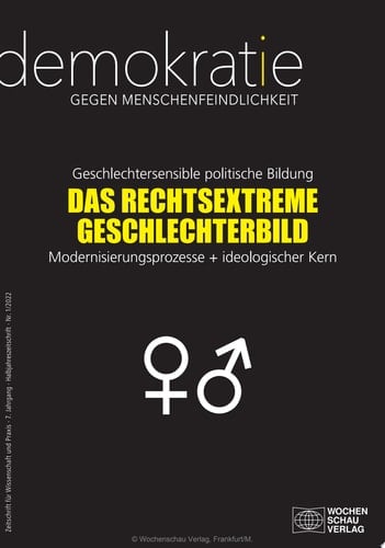 Geschlechtersensible politische Bildung DAS RECHTSEXTREME GESCHLECHTERBILD Modernisierungsprozesse + ideologischer Kern
