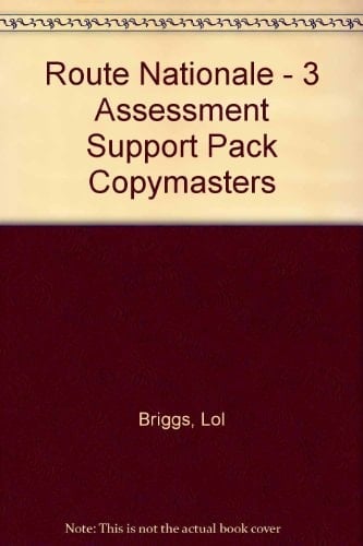 Route Nationale - 3 Assessment Support Pack Copymasters