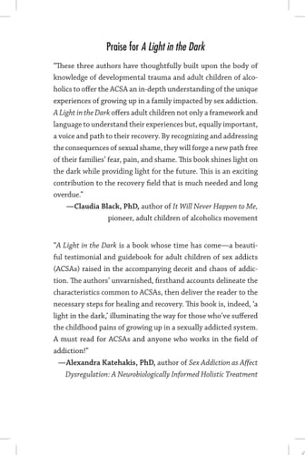A Light in the Dark The Hidden Legacy of Adult Children of Sex Addicts