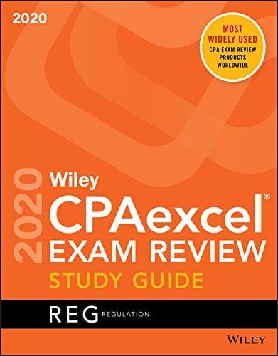 Wiley CPAexcel Exam Review Study Guide, 2020 Regulation