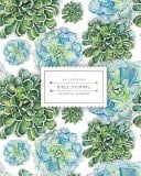 An Everyday Bible Journal Turquoise Cactus Watercolor - Bible Prayer Journal - Peaceful Moment