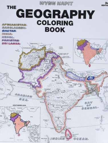 The Geography Coloring Book