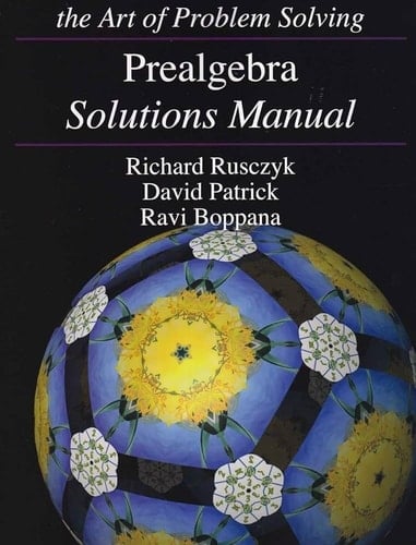 Prealgebra Solutions Manual
