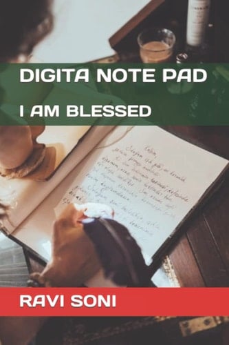 DIGITA NOTE PAD: I AM BLESSED