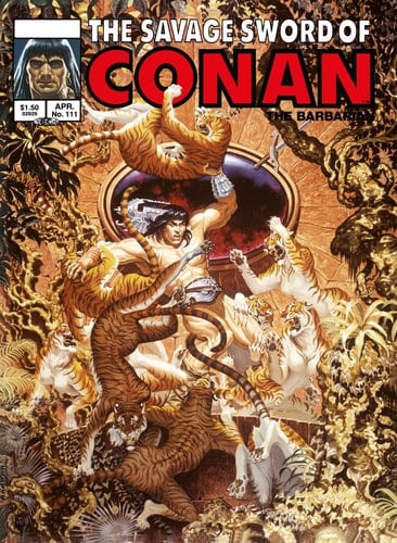 The Savage Sword Of Conan: The Original Comics Omnibus Vol.8 (SAVAGE SWORD OF CONAN OMNIBUS)