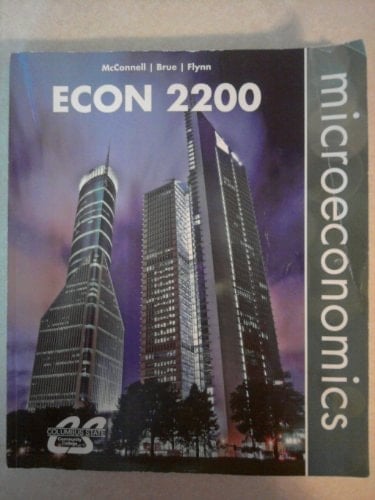 Econ 2200 Microeconomics