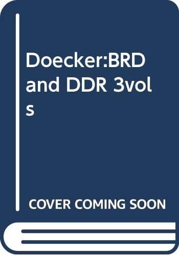 Doecker:BRD and DDR 3vols
