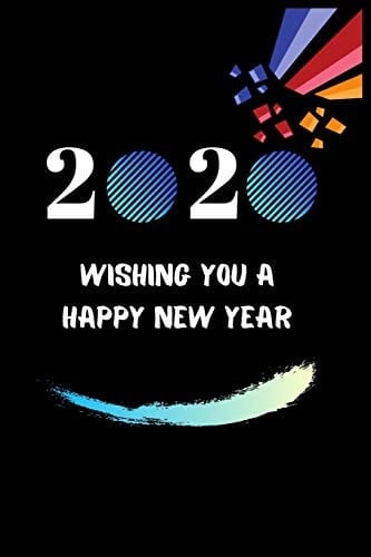 Happy New Year 2020 Best Journal Notebook Wishing You a Happy New Year 2020 Resolution Planner Gift . Gift for Her . Gift for Him . January 1st