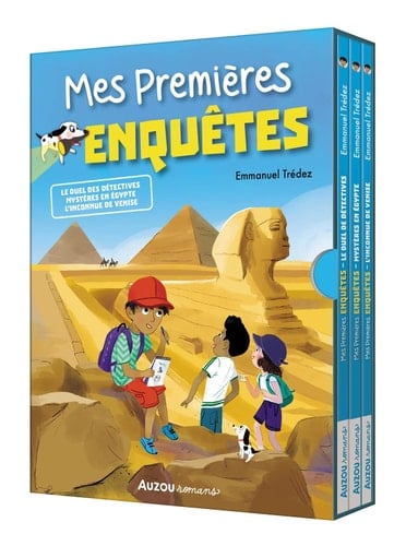 Coffret en 3 volumes : tome 13, Le duel de détectives ; tome14, Mystère en Egypte ; tome 15, L'incon