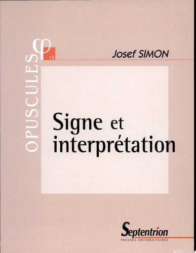 Signe et interprétation n° 15