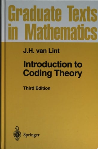 Introduction to Coding Theory