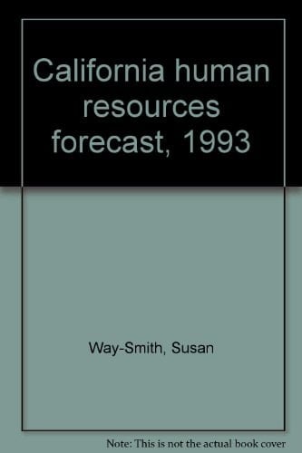 California Human Resources Forecast, 1993