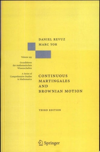Continuous Martingales and Brownian Motion