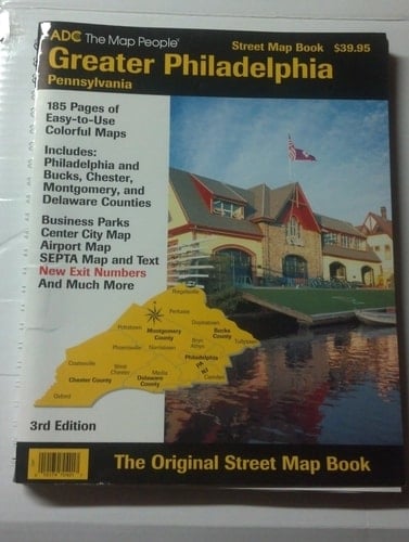 Greater Philadelphia, Pennsylvania Street Map Book