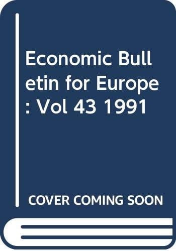 Economic bulletin for Europe. 43 (1991)