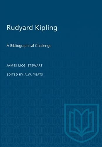 Rudyard Kipling A Bibliographical Challenge