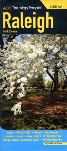 ADC The Map People Raleigh, North Carolina Pocket Map