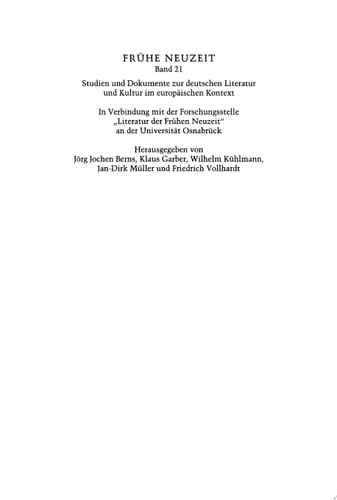 Naturgeschichte zwischen artes liberales und frühneuzeitlicher Wissenschaft