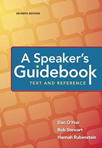 A Speaker's Guidebook Text and Reference