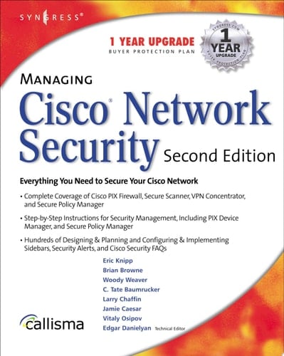 Managing Cisco Network Security