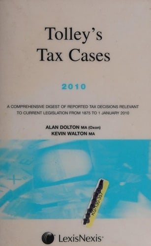 Tolley's Tax Cases 2010