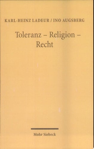 Toleranz - Religion - Recht die Herausforderung des "neutralen" Staates durch neue Formen der Religiosität in der postmodernen Gesellschaft