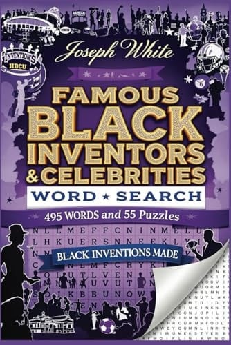 BLACK INVENTORS WORD SEARCH: BLACK INVENTORS AND CELEBRITIES PUZZLE CROSSWORD
