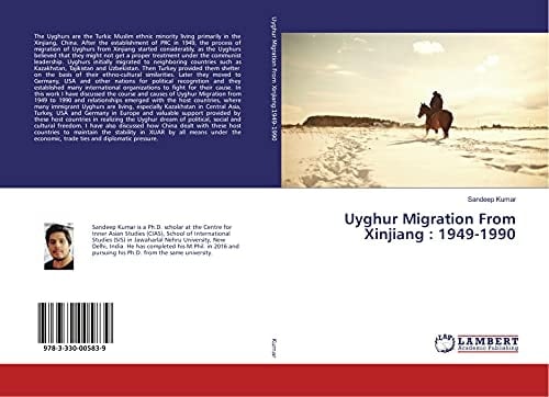 Uyghur Migration From Xinjiang 1949-1990
