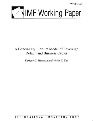 A General Equilibrium Model of Sovereign Default and Business Cycles