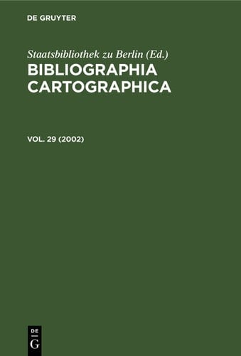 2002 Bibliographia Cartographica