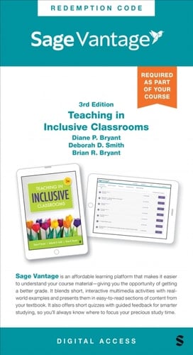 Sage Vantage: Teaching in Inclusive Classrooms