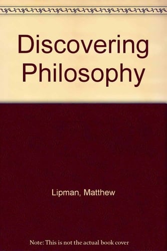 Discovering Philosophy