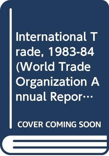 International Trade , 1982-83