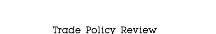Trade Policy Review (GATT) Ghana, 1992