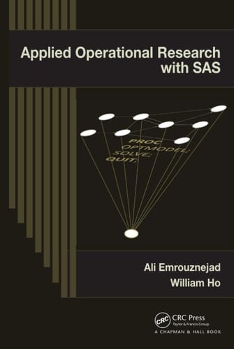 Applied Operational Research with SAS