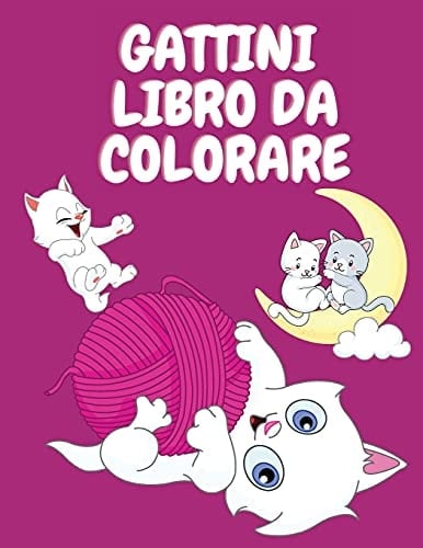 Gattini Libro Da Colorare