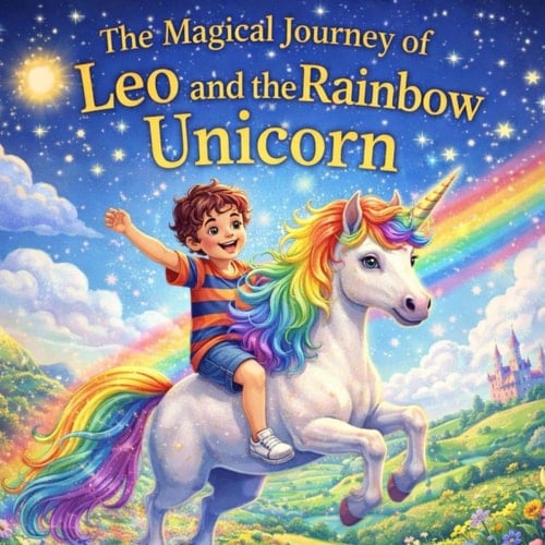 The Magical Journey of Leo and the Rainbow Unicorn