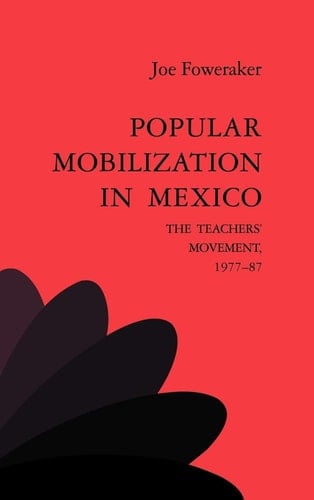 Popular Mobilization in Mexico The Teachers' Movement 1977-87