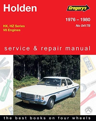Holden V8 Series HX - Sedan, Wagon, Van and Utility 1976-1977 ; HZ - Sedan, Wagon, Van and Utility 1977-1978