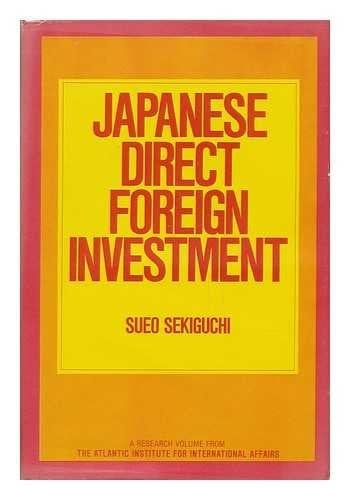 Japanese Direct Foreign Investment
